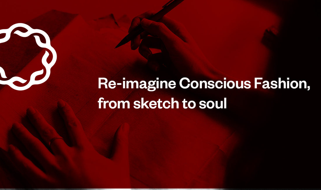 Re-imagine Conscious Fashion, From sketch to soul.