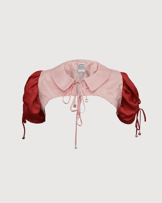 Bubble Sleeve Crop Bolero Jacket