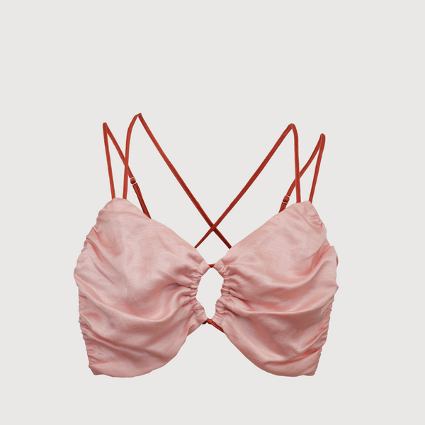 Sleeveless Cropped Bra Top