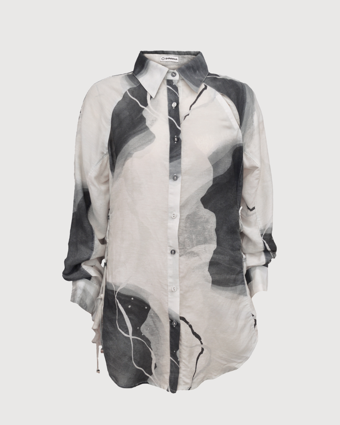 Extra Long Button Down Shirt