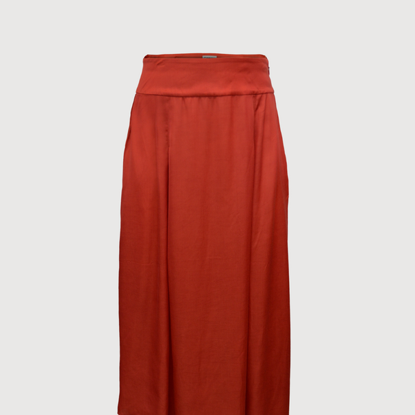 High-Waisted Asymmetrical Skirt