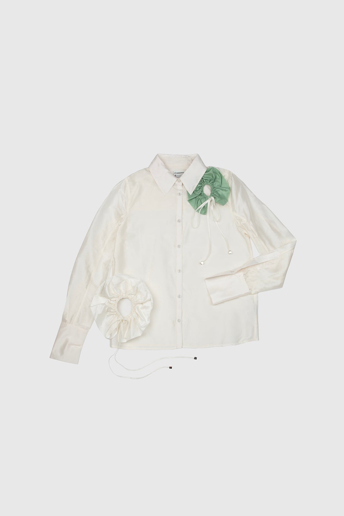 Floral Appliqué Shirt