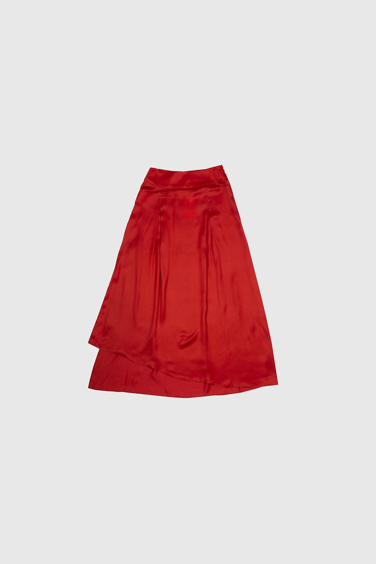 High-waisted Asymmetrical Skirt